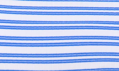 Shop Vitamin A ® Mila Bandeau Bikini Top In Blue Stripe