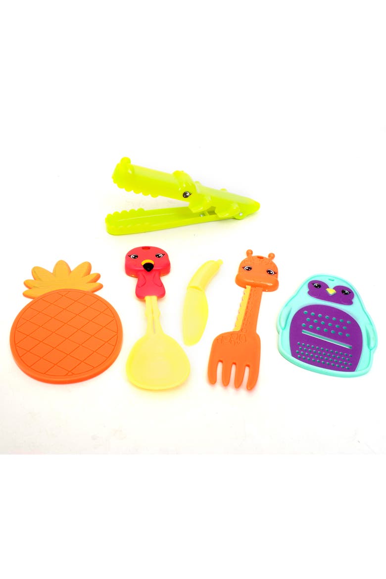 Animal Themed Cooking Utensils Playset, 10 Pieces, Alternate, color, Multicolored