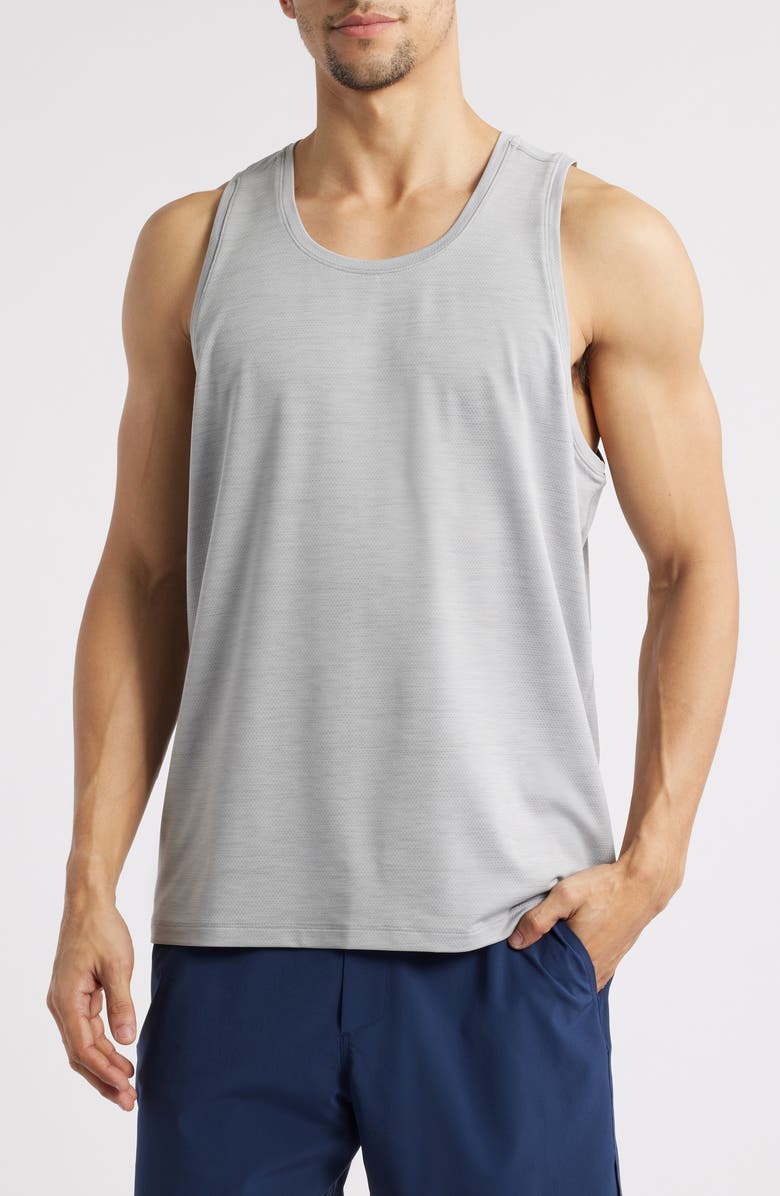 TEN THOUSAND Interval Performance Tank, Main, color, Formal Grey