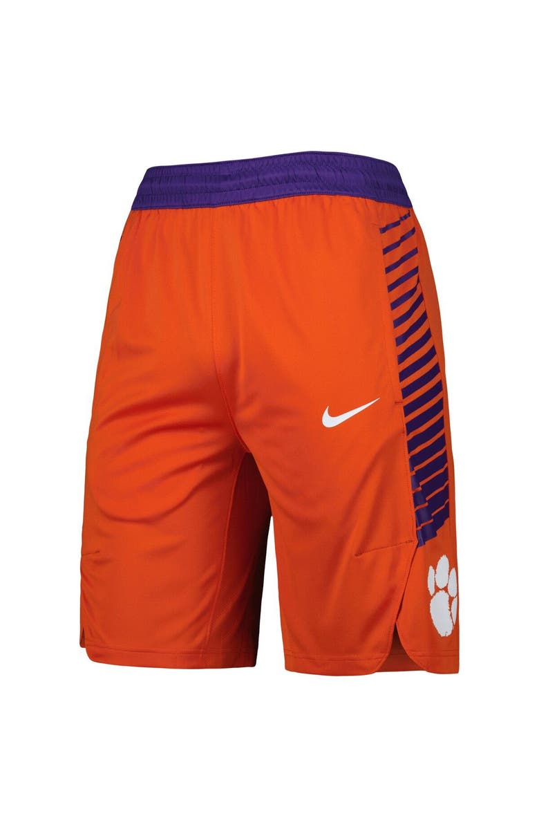 Nike Men's Nike Orange Clemson Tigers Replica Team Basketball Shorts, Alternate, color, 