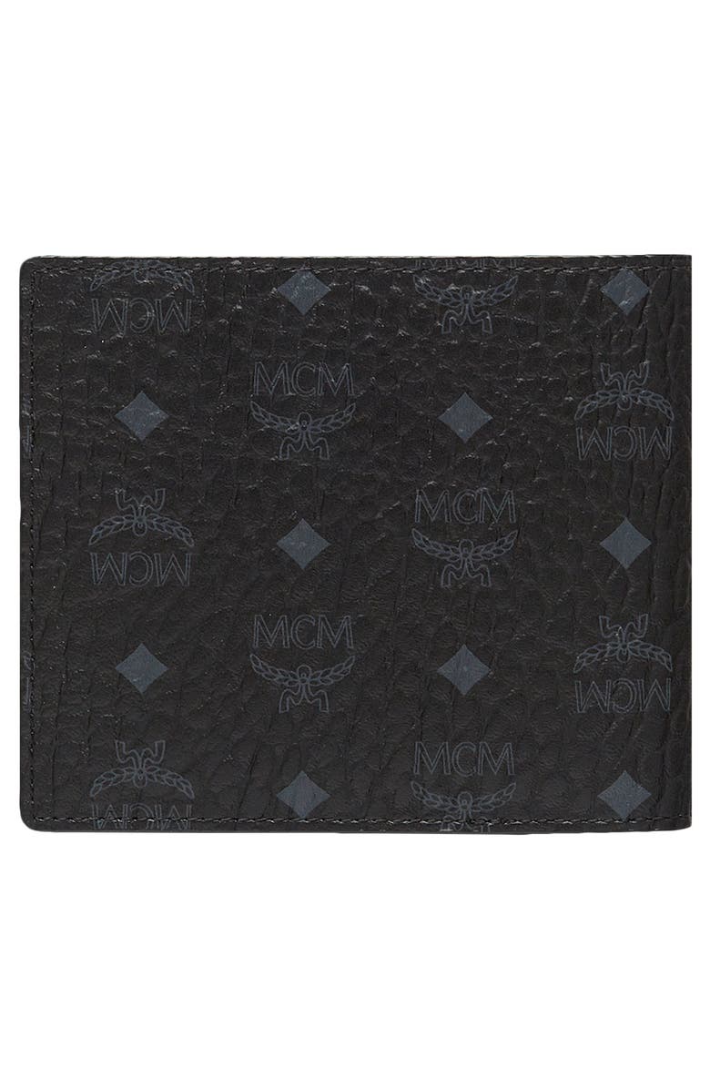 MCM Visetos Original Coated Canvas Bifold Wallet, Alternate, color,