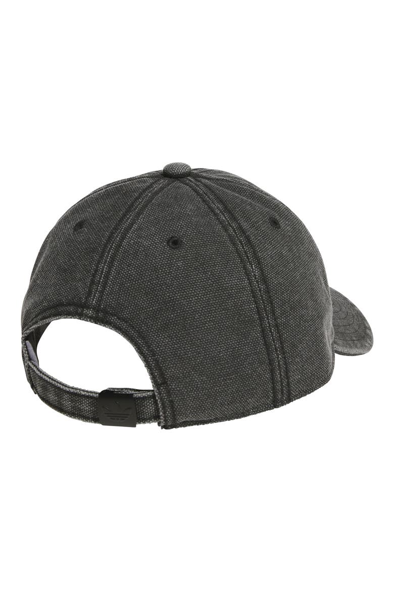Italian Dye Baseball Cap, Alternate, color, BLACK/ OFF WHITE