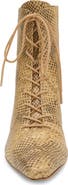 Reformation Kittie Lace-Up Bootie