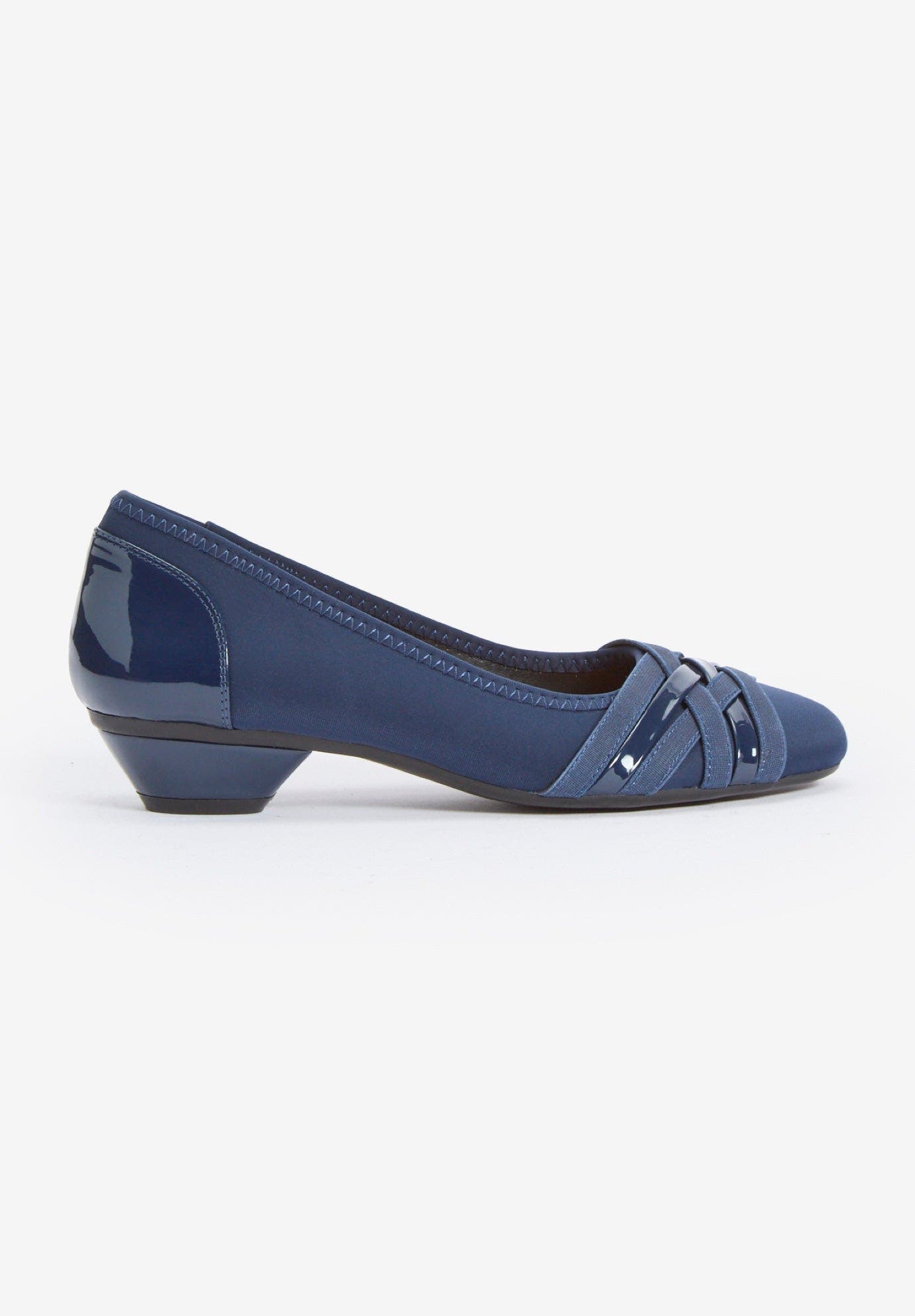 The Quinlan Slip On Pump, Alternate, color, NAVY