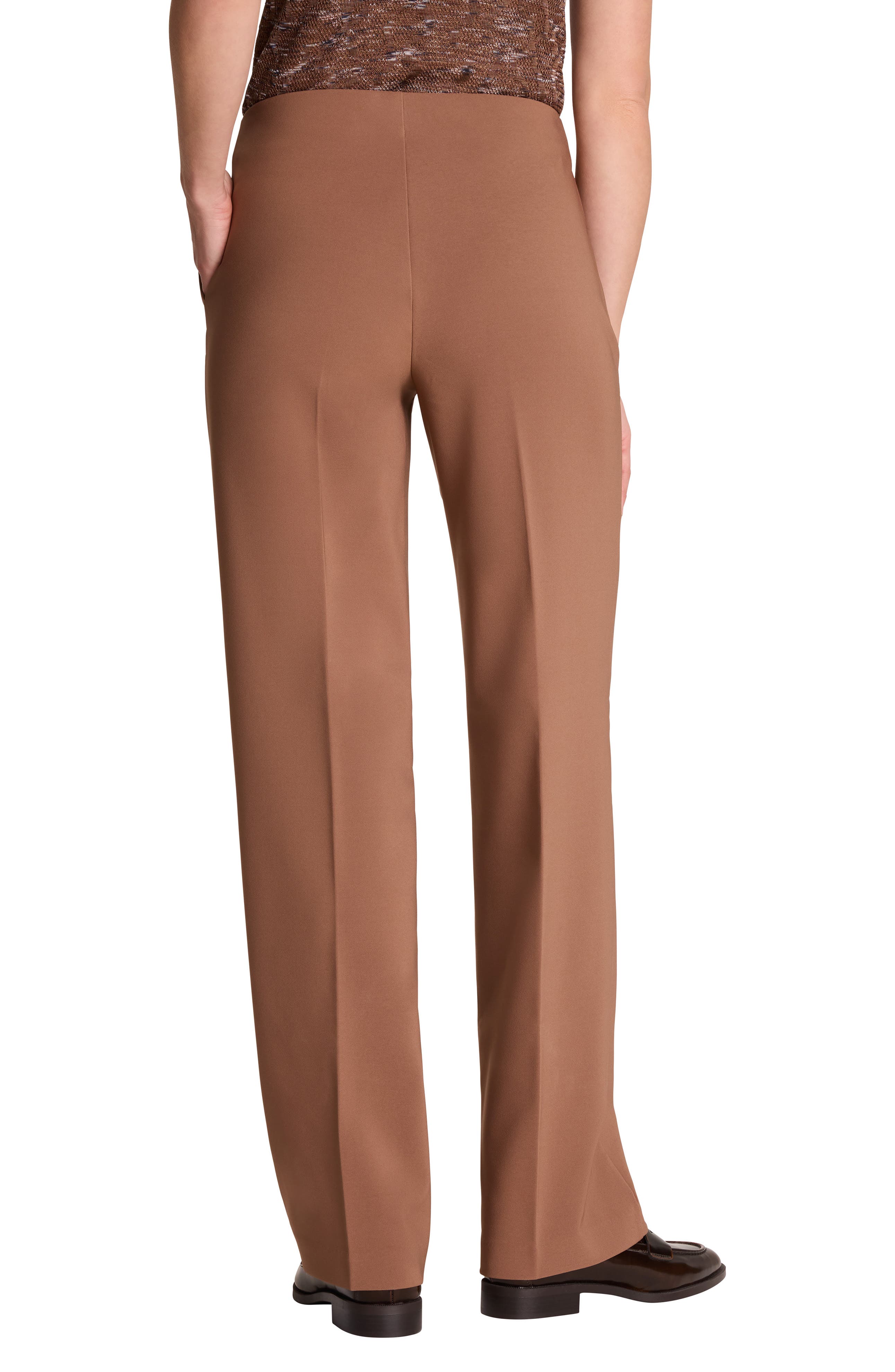 NIC+ZOE Lenox Wide Leg Stretch Twill Pants (Women) | Nordstrom