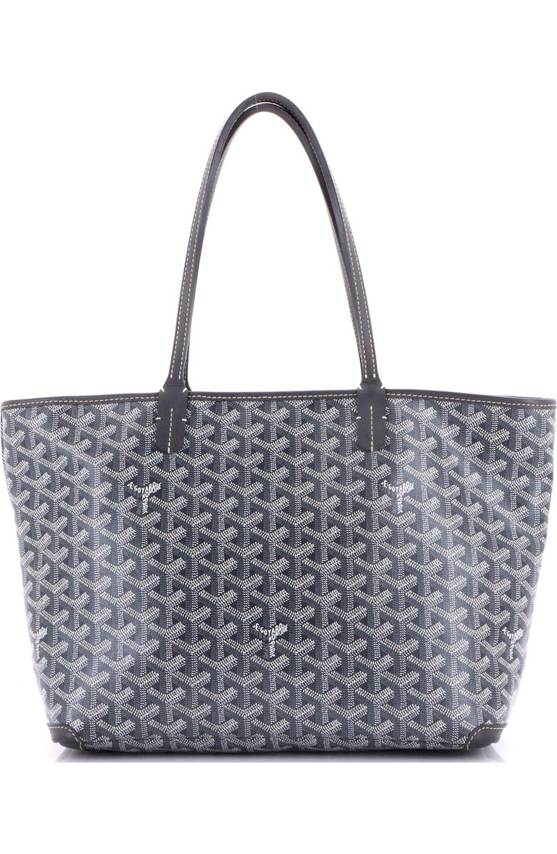 Pre-Owned Goyard Artois Tote Coated Canvas PM, Main, color, Gray