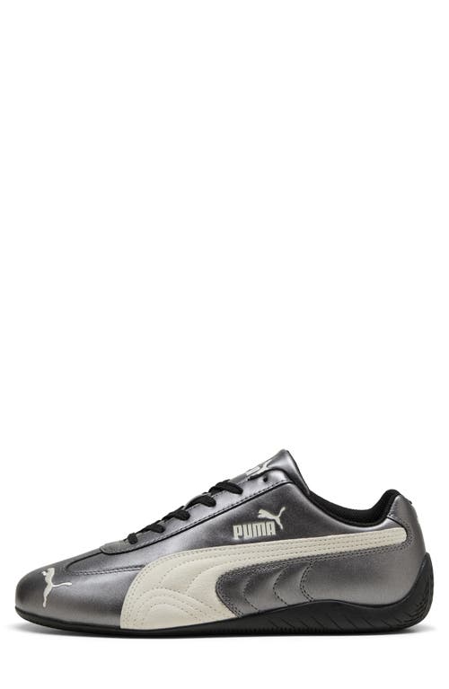 Puma Speedcat Metallic Unisex Shoes In Silver