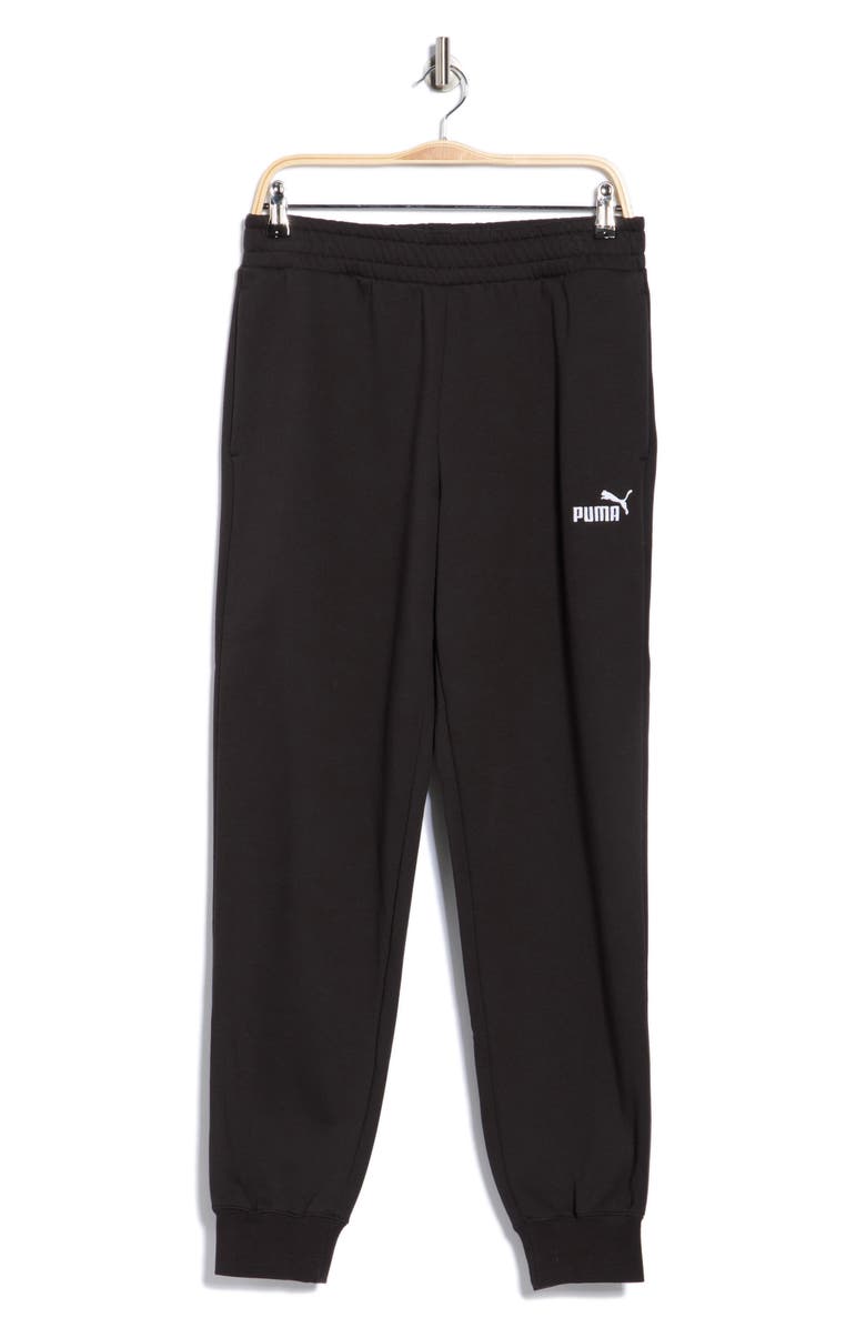 PUMA Essential No. 1 Logo Sweatpants, Alternate, color, Puma Black