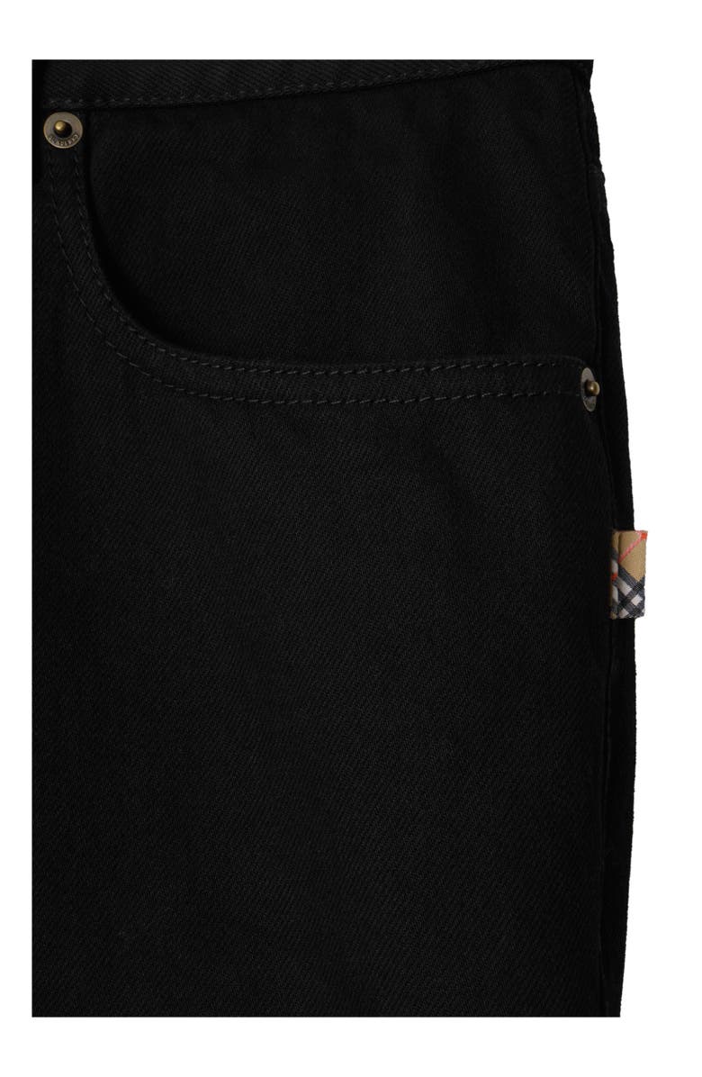 Burberry Slim Jeans, Alternate, color, Black