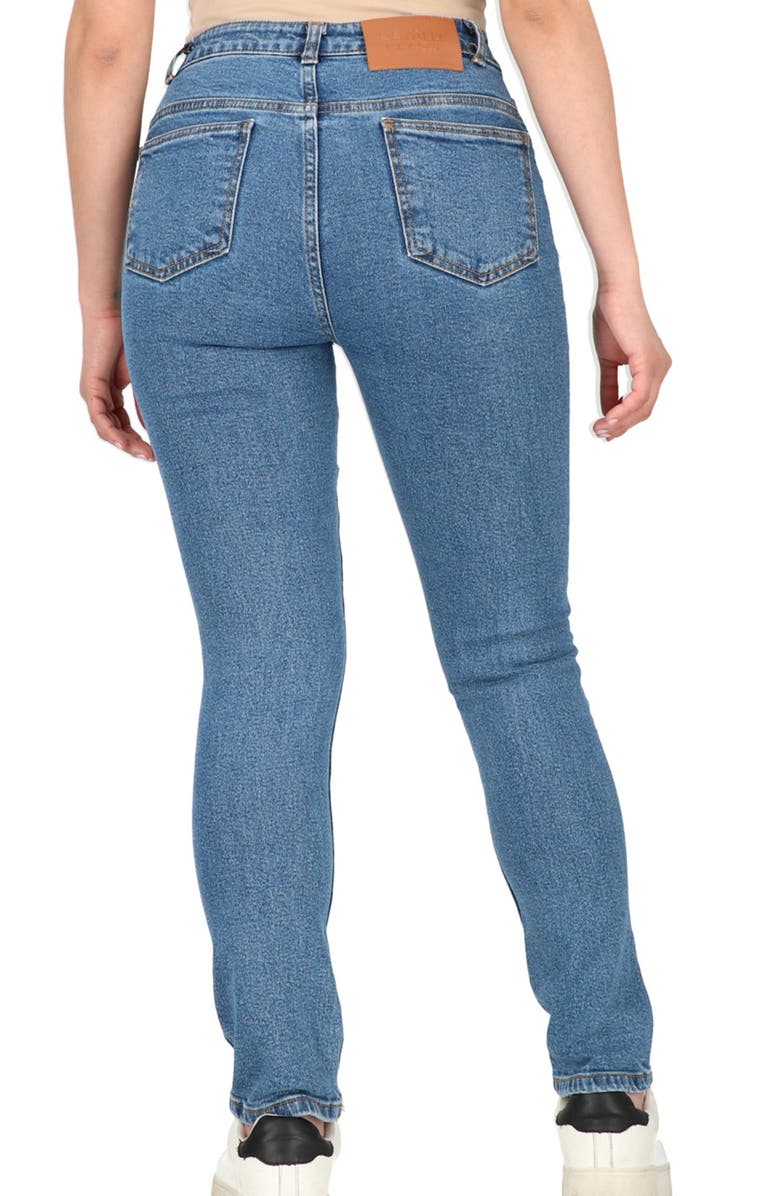 Cavalli Class High Waist Straight Leg Jeans, Alternate, color,