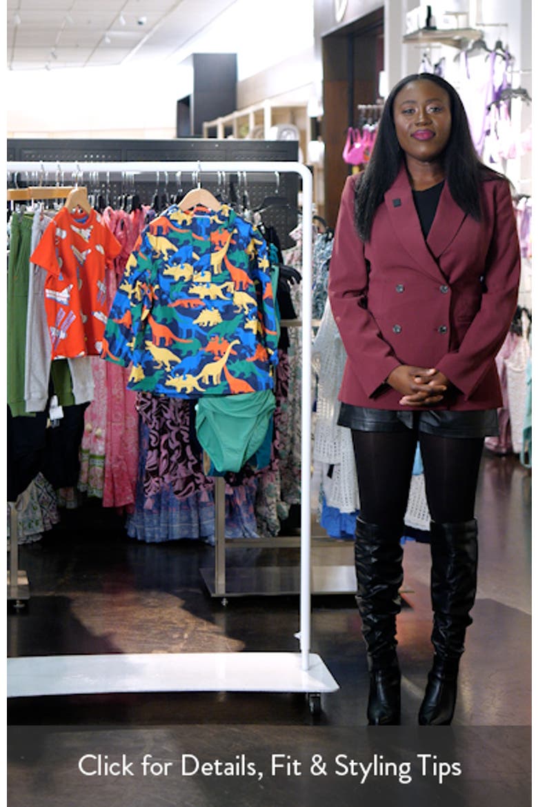 Kids' Waterproof Hooded Popover Rain Jacket video