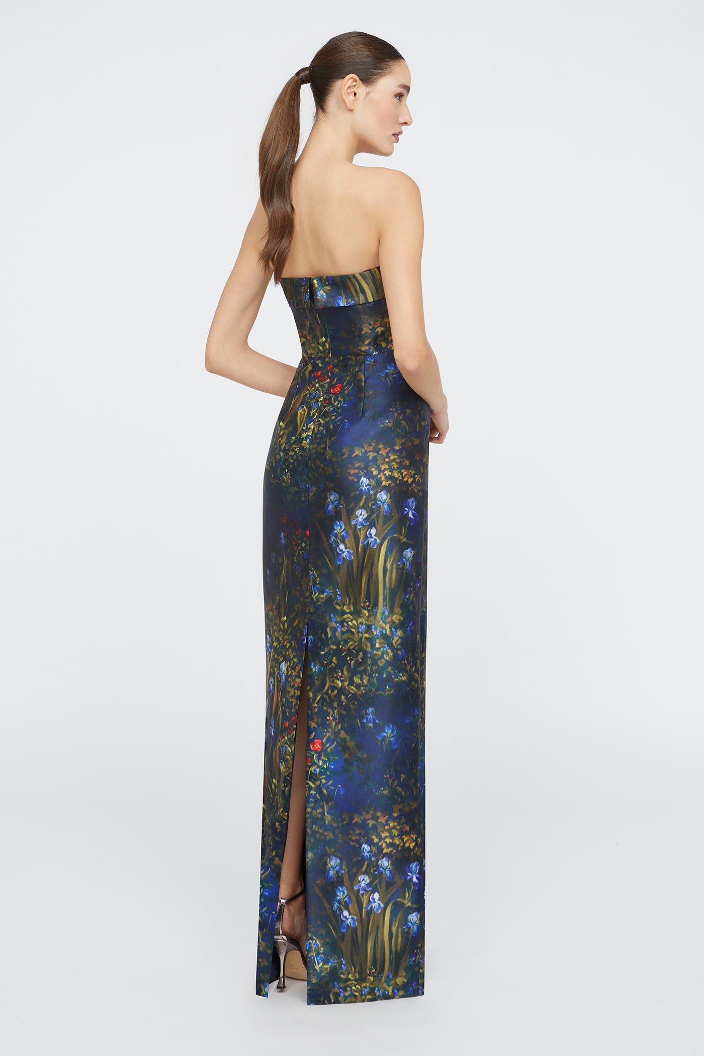 Lynette Strapless Column Gown - image 2