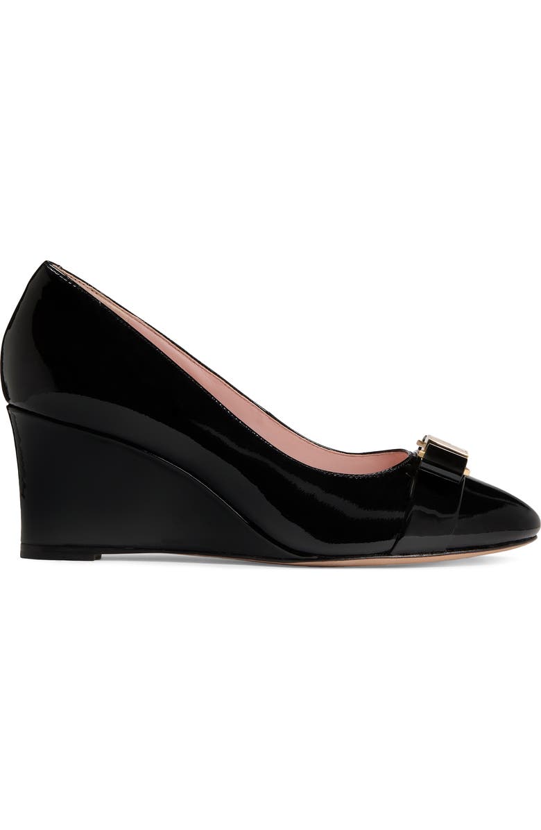 Kate Spade New York Bowdie Wedge Pump, Alternate, color,