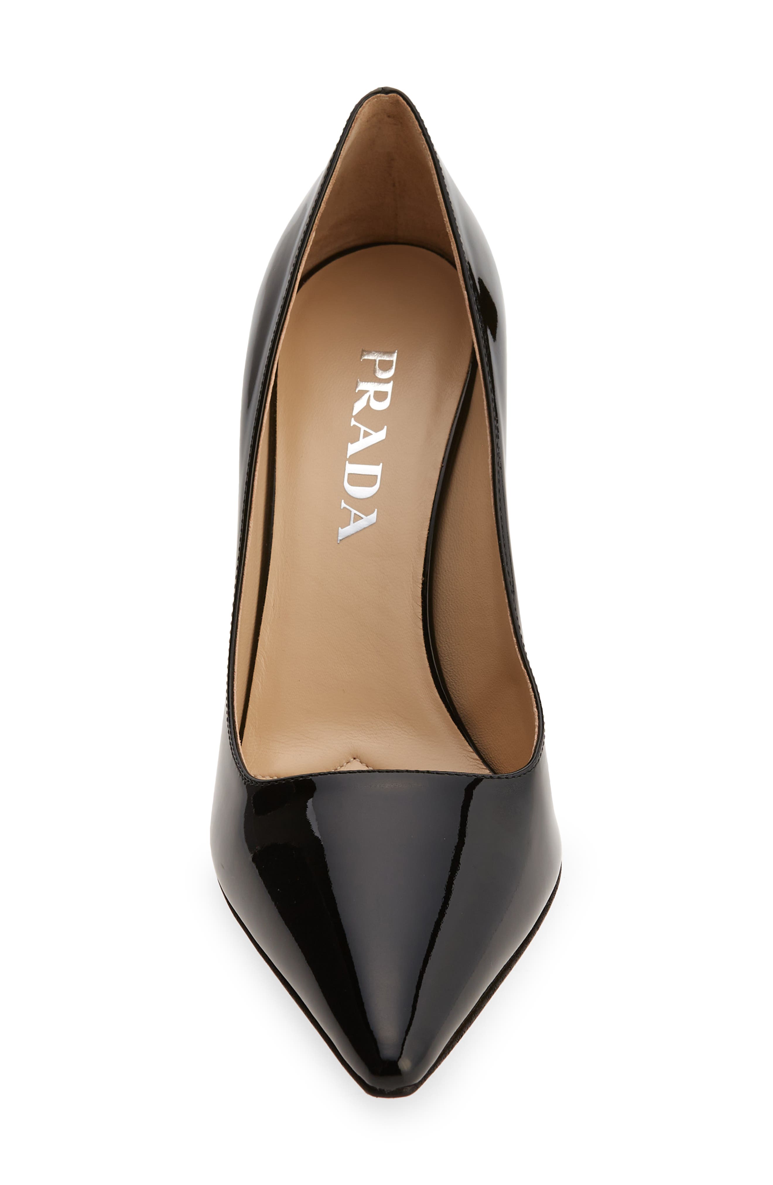 Prada Pointed Toe Pump, Alternate, color, 