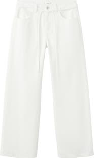 MANGO TEEN Straight Leg Jeans