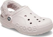 CROCS Baya Faux Fur Lined Clog