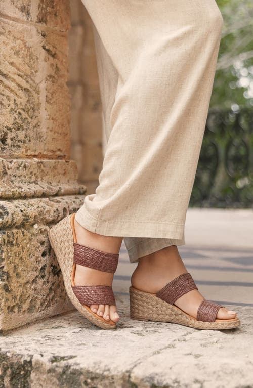 Andre Assous Nori Espadrille Wedge Sandal