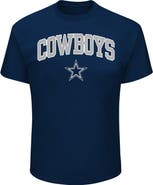 FANATICS Men's Fanatics Navy Dallas Cowboys Big & Tall Arch Logo T-Shirt