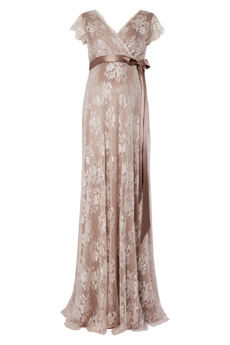 Eden Gown Long, Alternate, color, BLUSH