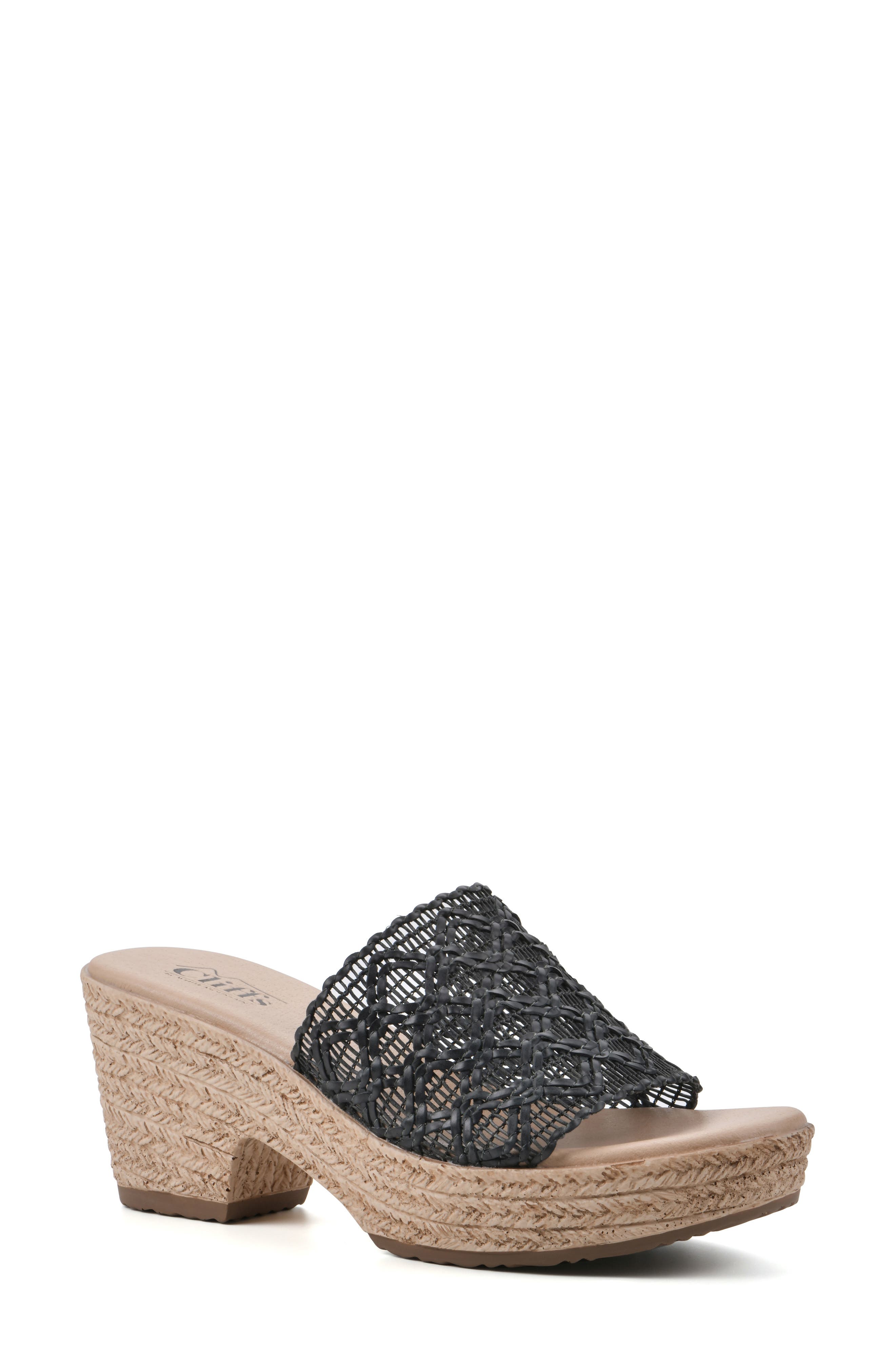 CLIFFS BY WHITE MOUNTAIN Biankka Espadrille Clog Mule, Main, color, 