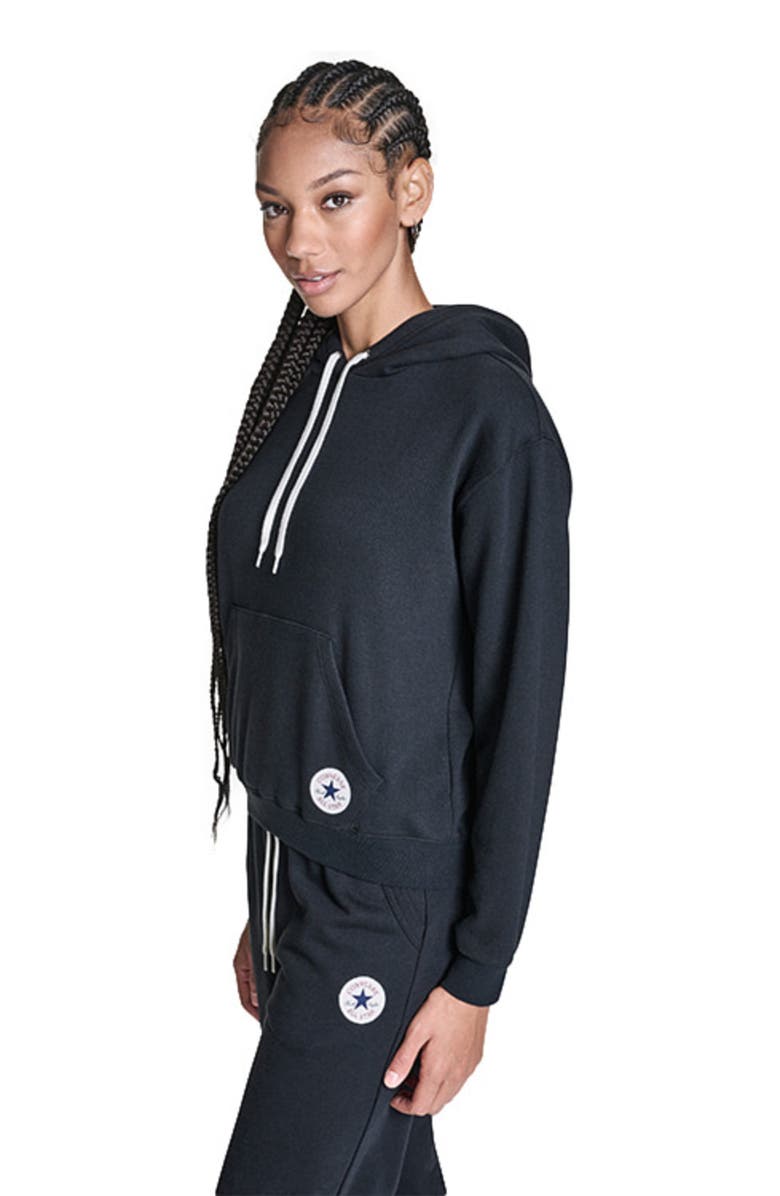 Converse Women's Chuck Patch Hoodie, Alternate, color, Converse Black