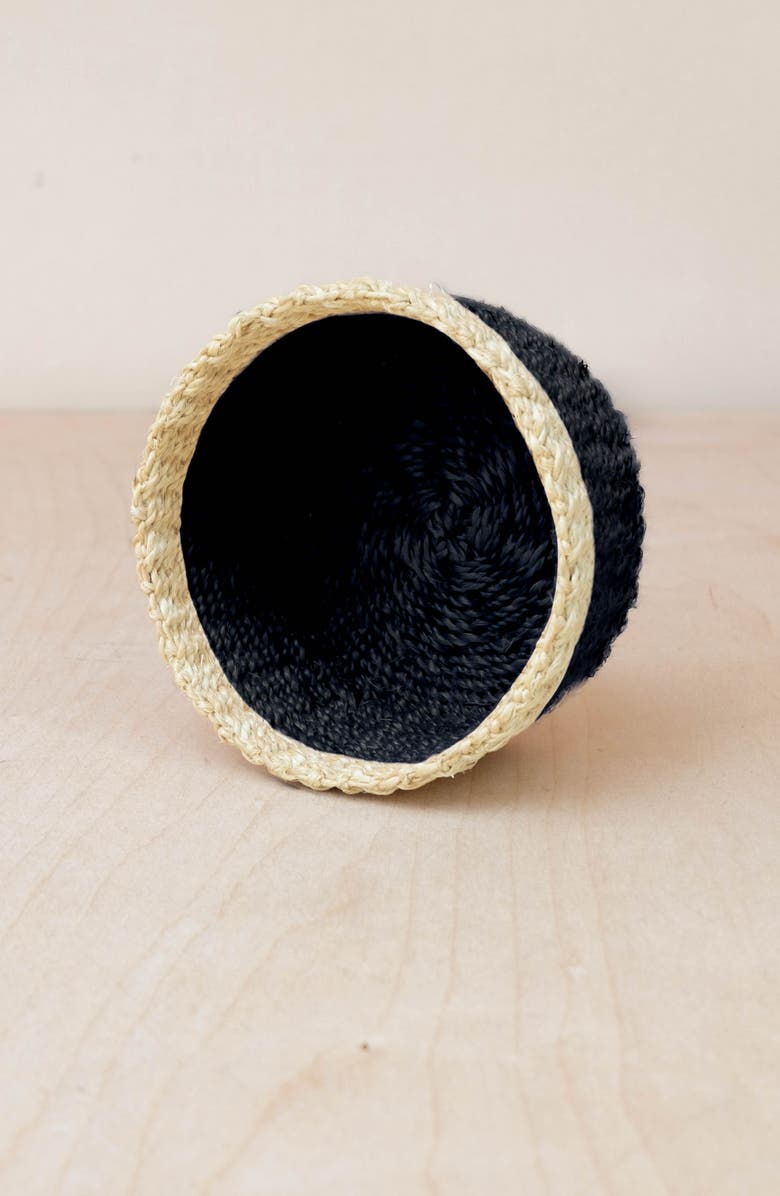 LIKHA Mini Trinket Basket, Alternate, color, Black
