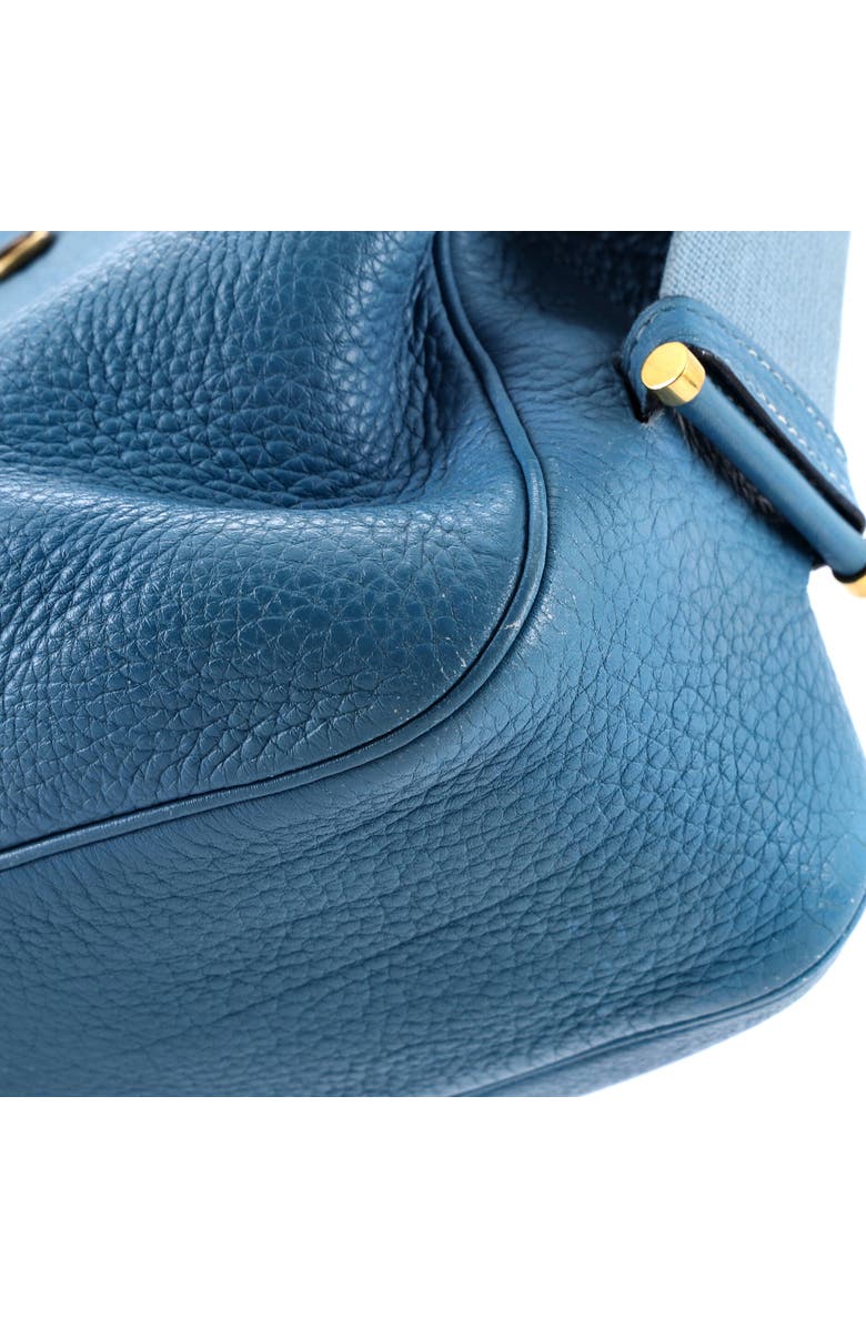 Pre-Owned Hermes Tsako Shoulder Bag Clemence, Alternate, color, Bleu Jean