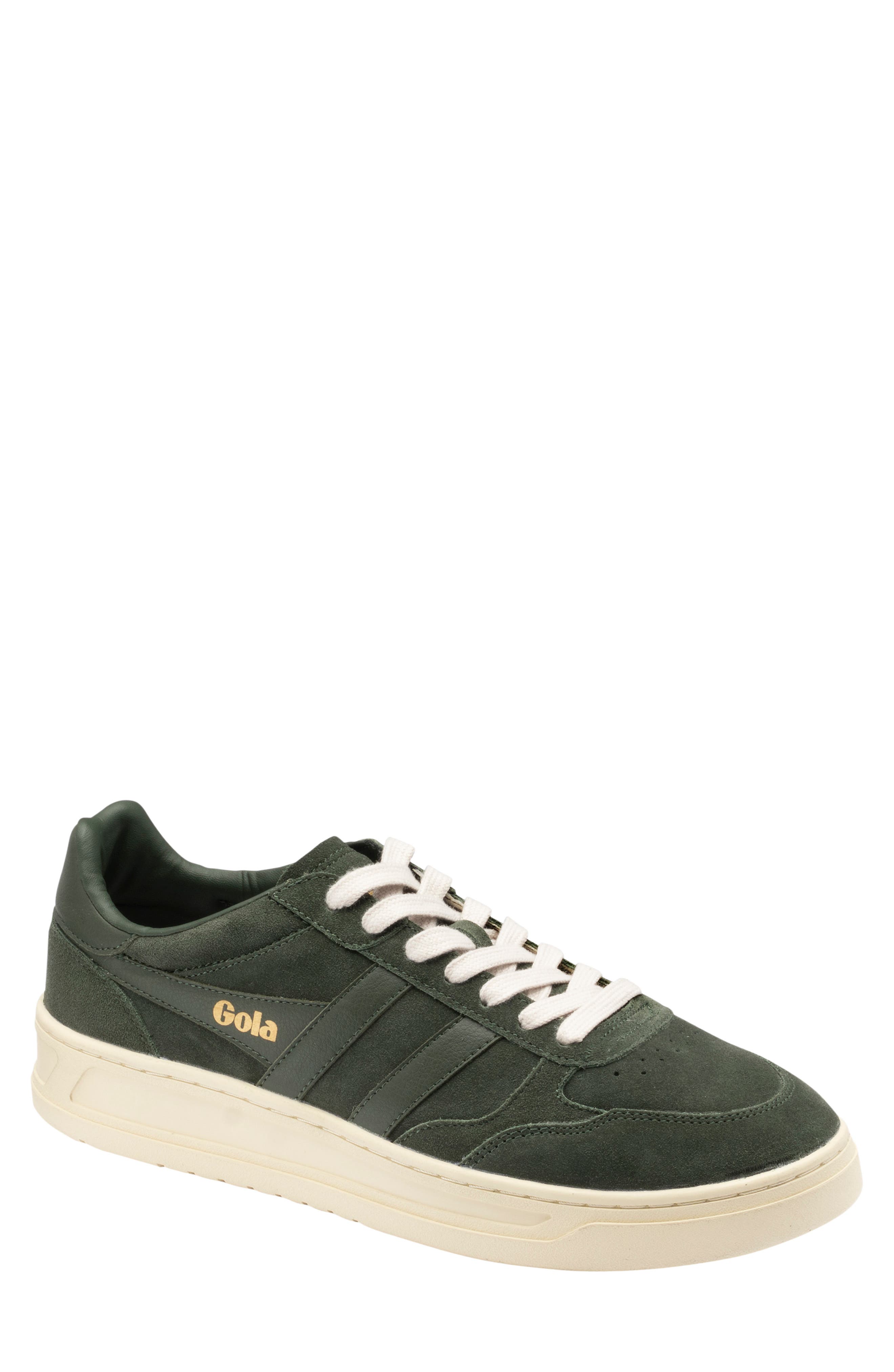 Union Suede Sneaker, Main, color, DARK KHAKI