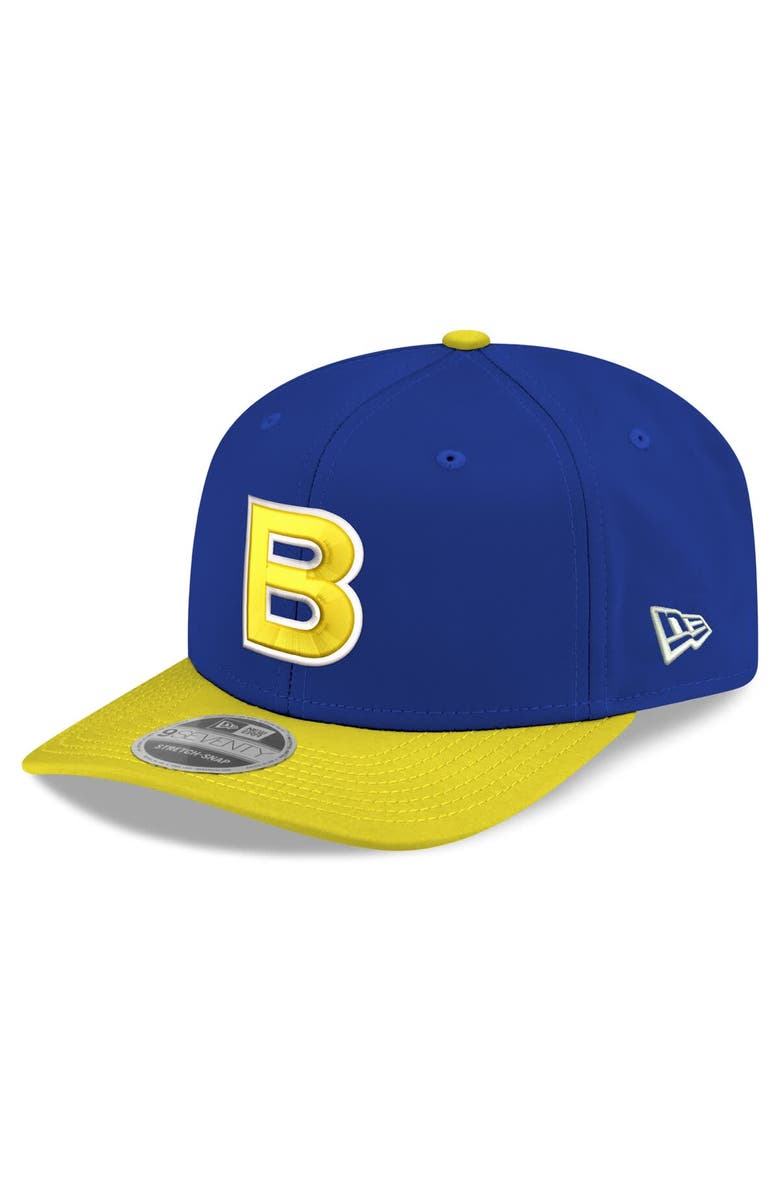 New Era Men's New Era  Blue Brazil Baseball 2026 World Baseball Classic 9SEVENTY Stretch-Snap Hat, Alternate, color, 