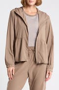 90 DEGREE BY REFLEX Radiant Sherry Peplum Jacket