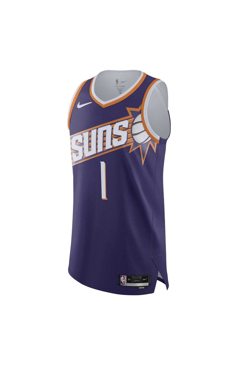 Nike Men's Nike Devin Booker Purple Phoenix Suns Authentic Jersey - Icon Edition, Alternate, color, Purple