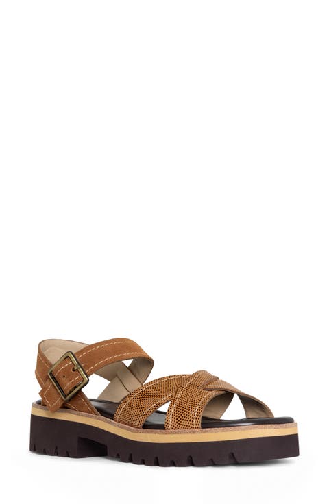 Lug Sole Slingback Sandal (Women)