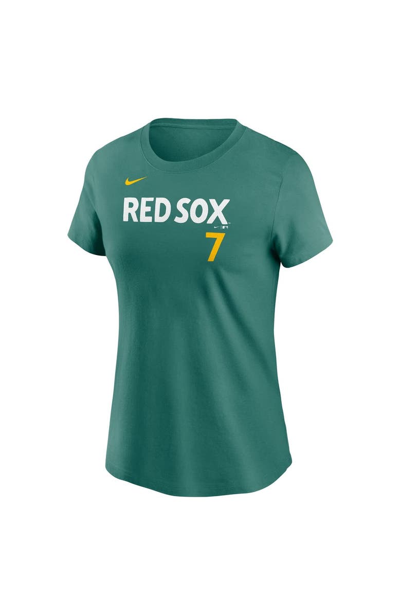 Nike Women's Nike Masataka Yoshida Green Boston Red Sox 2025 City Connect Fuse Name & Number T-Shirt, Alternate, color, 