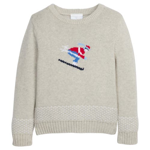 Little English Kids' Intarsia Sweater in Ski 