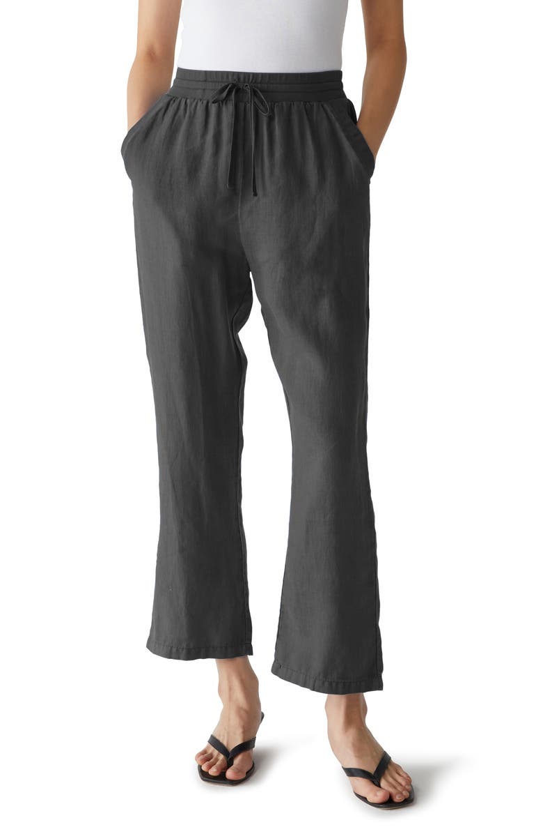 Michael Stars Nolan Linen Drawstring Pants, Main, color, 