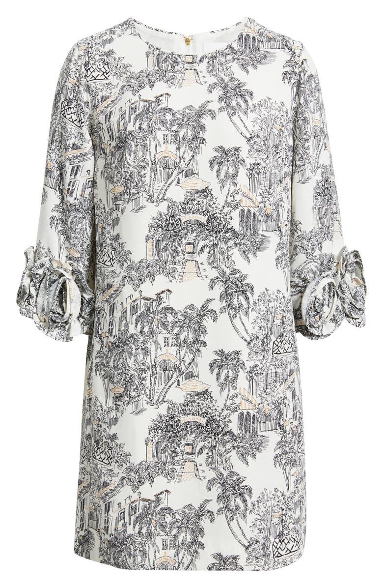 Lilly Pulitzer<sup>®</sup> Lu Print Shift Dress, Alternate, color, Coconut Pb Anniversary Toile