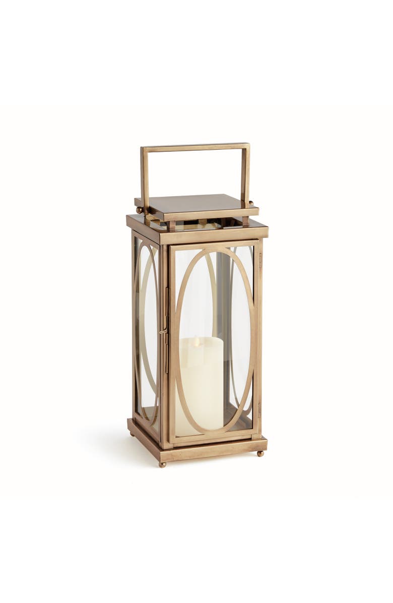 Napa Home & Garden Jace Lantern, Main, color, Gold