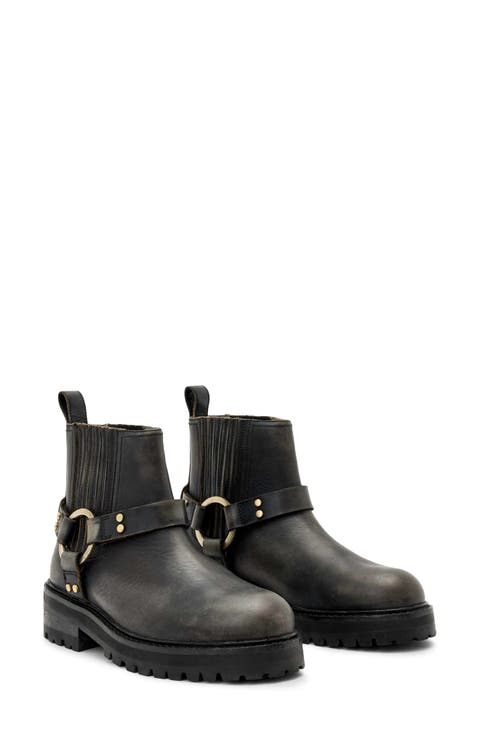 Maddie Lug Sole Biker Boot (Women)