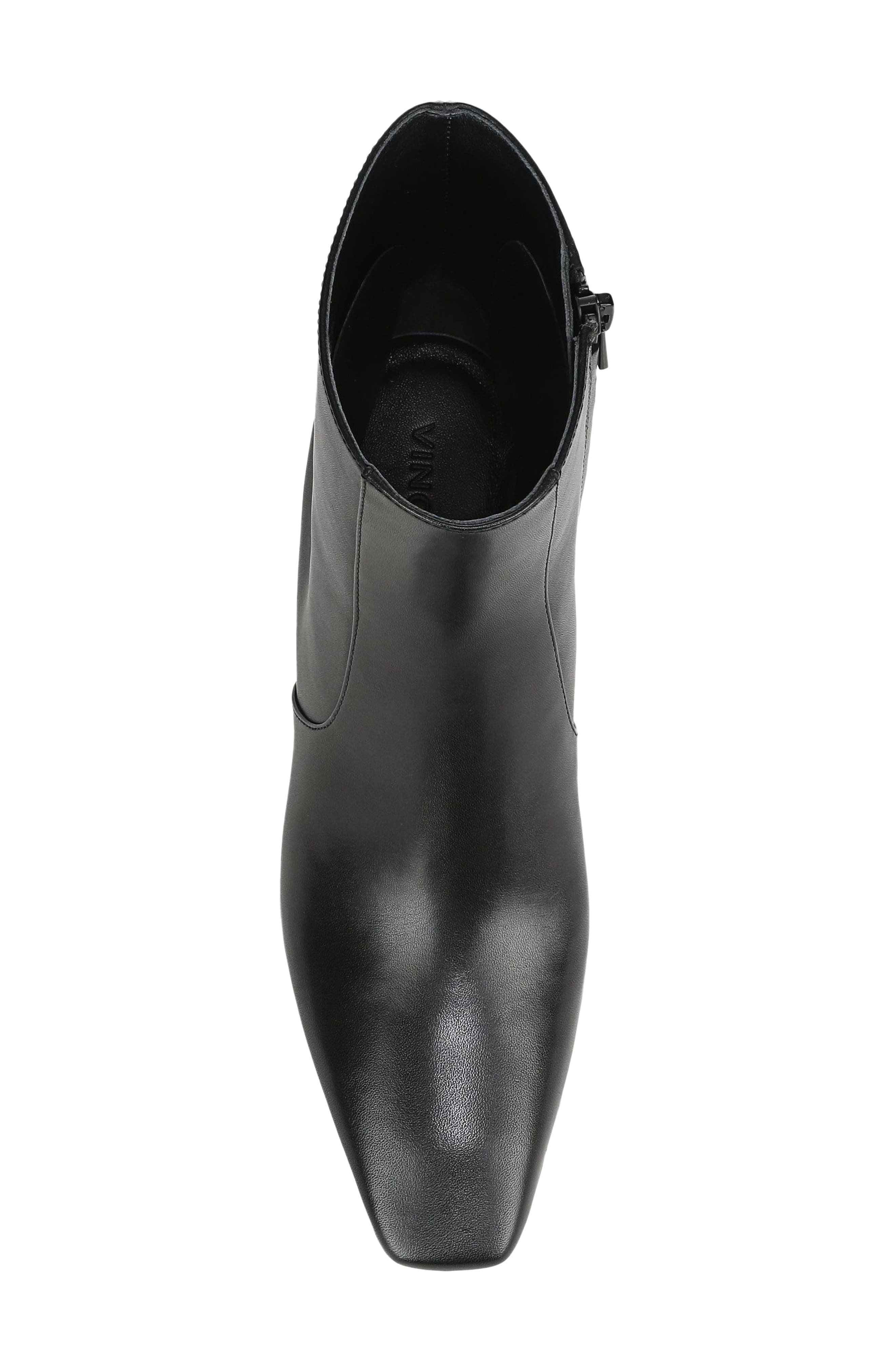 Hailey Bootie, Alternate, color, BLACK LEATHER