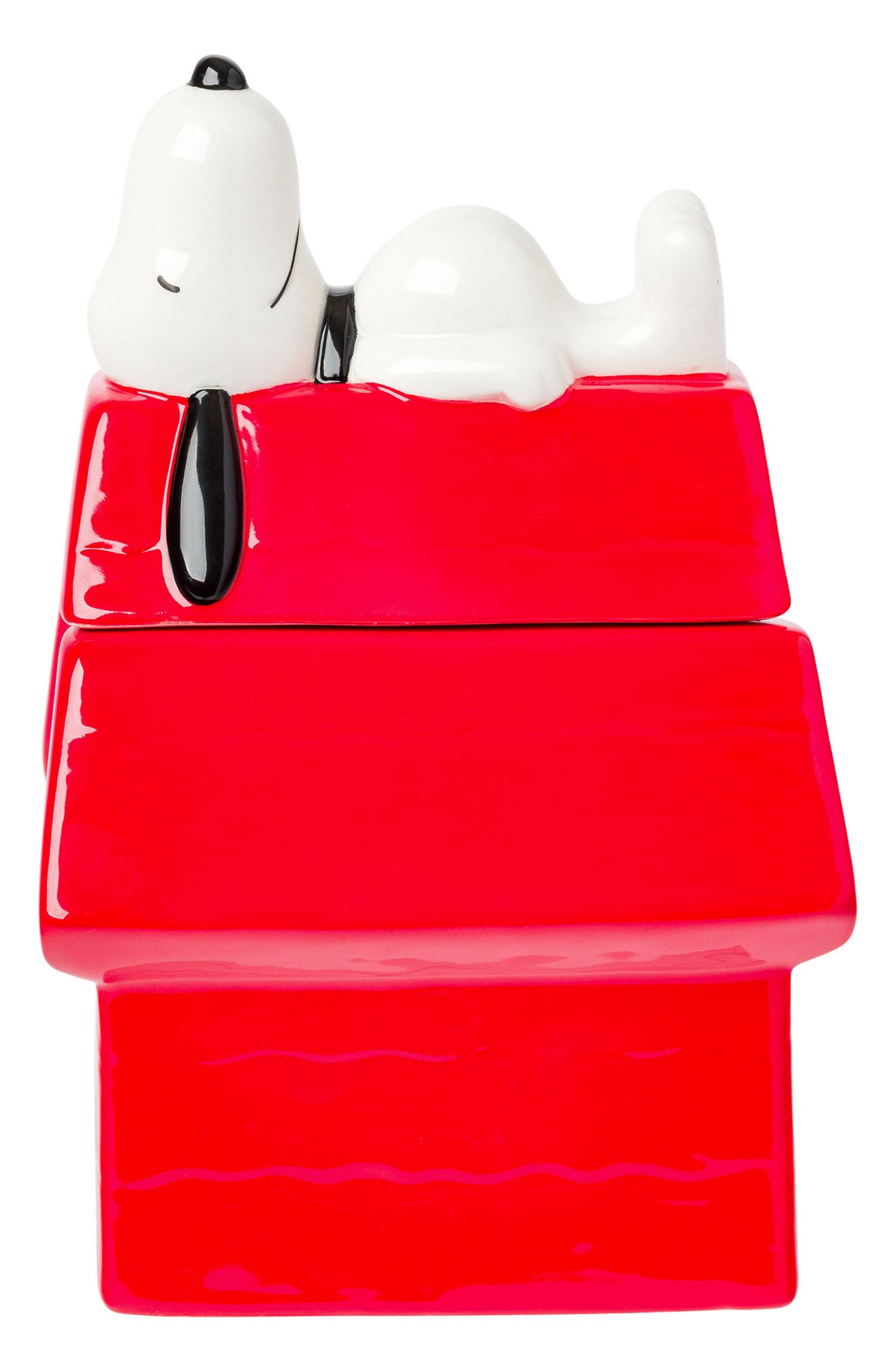 PEANUTS Snoopy Dog House Ceramic Cookie Jar