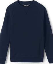 Lands' End School Uniform Kids Crew Sweatshirt