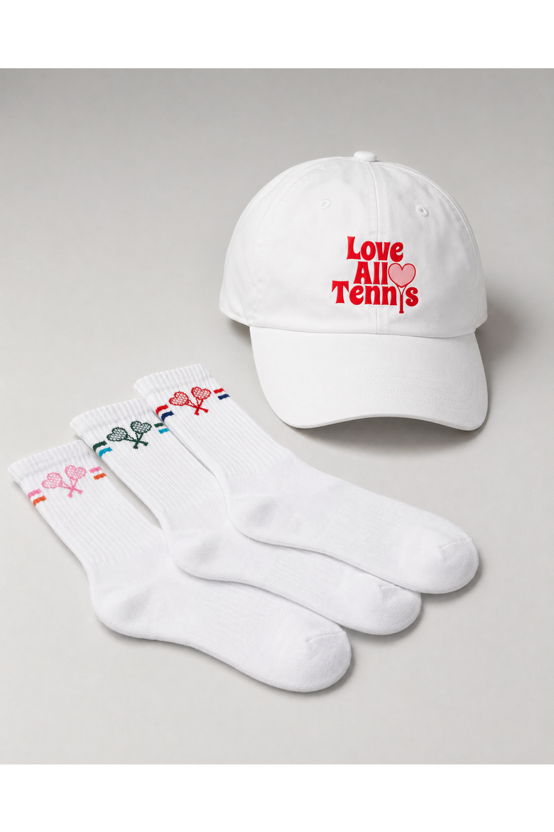 Love All Court Classics Set, Main, color, White