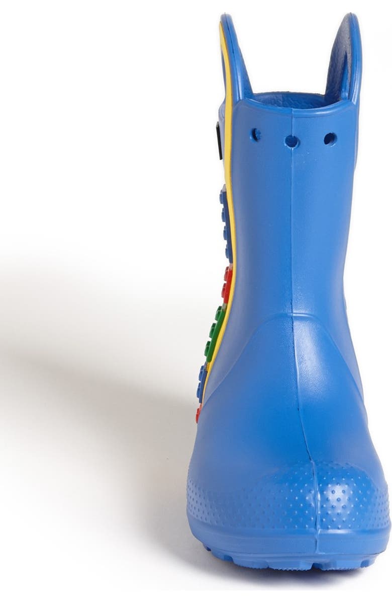 CROCS <sup>™</sup> 'Handle It - LEGO<sup>®</sup>' Rain Boot, Alternate, color,