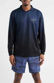 Trust Perforated Long Sleeve Jersey Polo