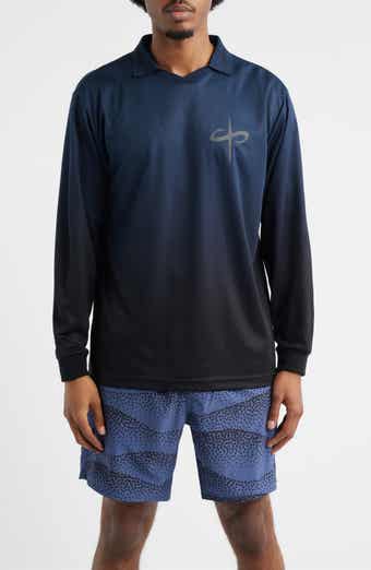 Trust Perforated Long Sleeve Jersey Polo