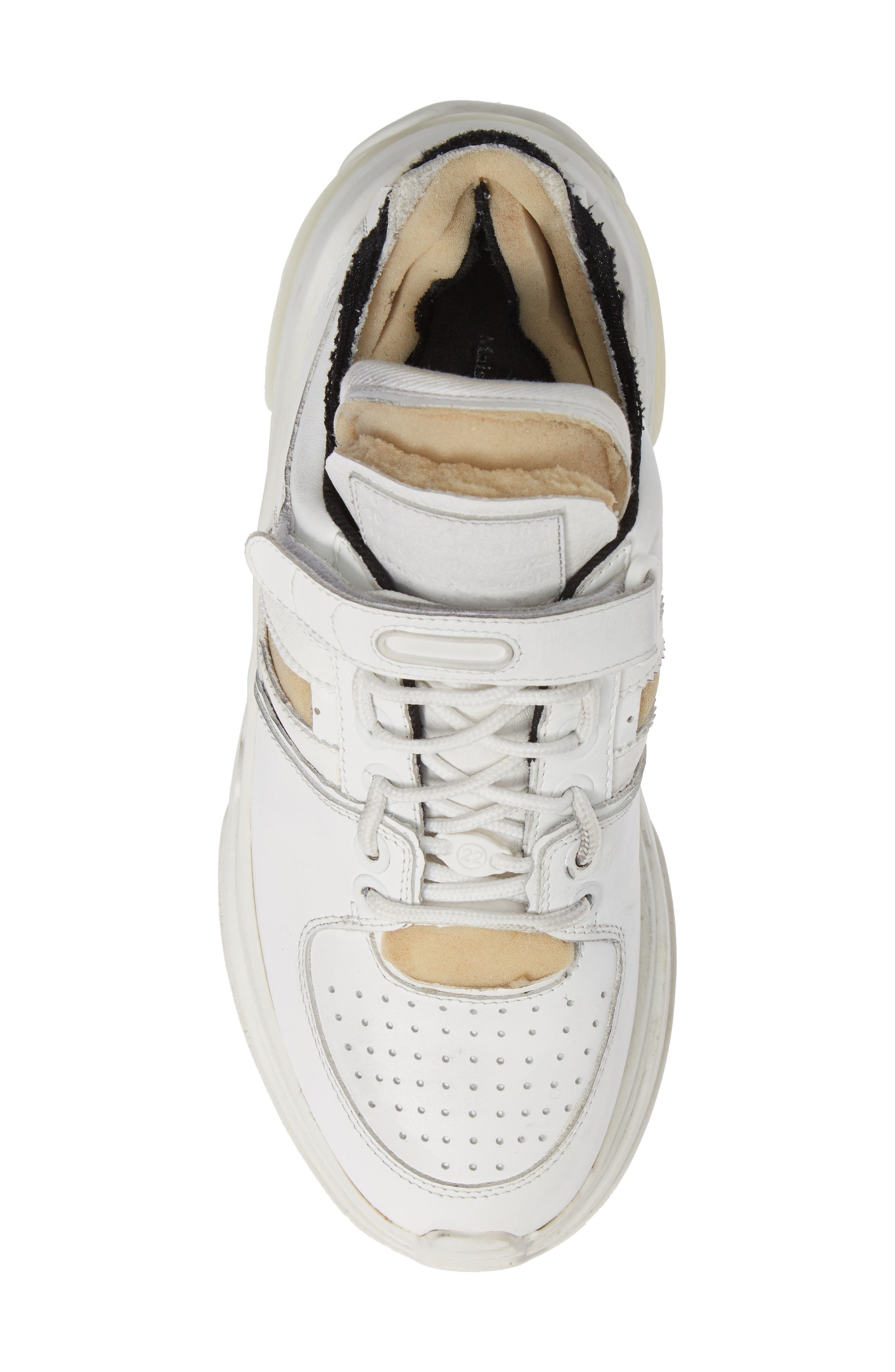 Maison Margiela Retro Fit Destroyed Sneaker, Alternate, color, 