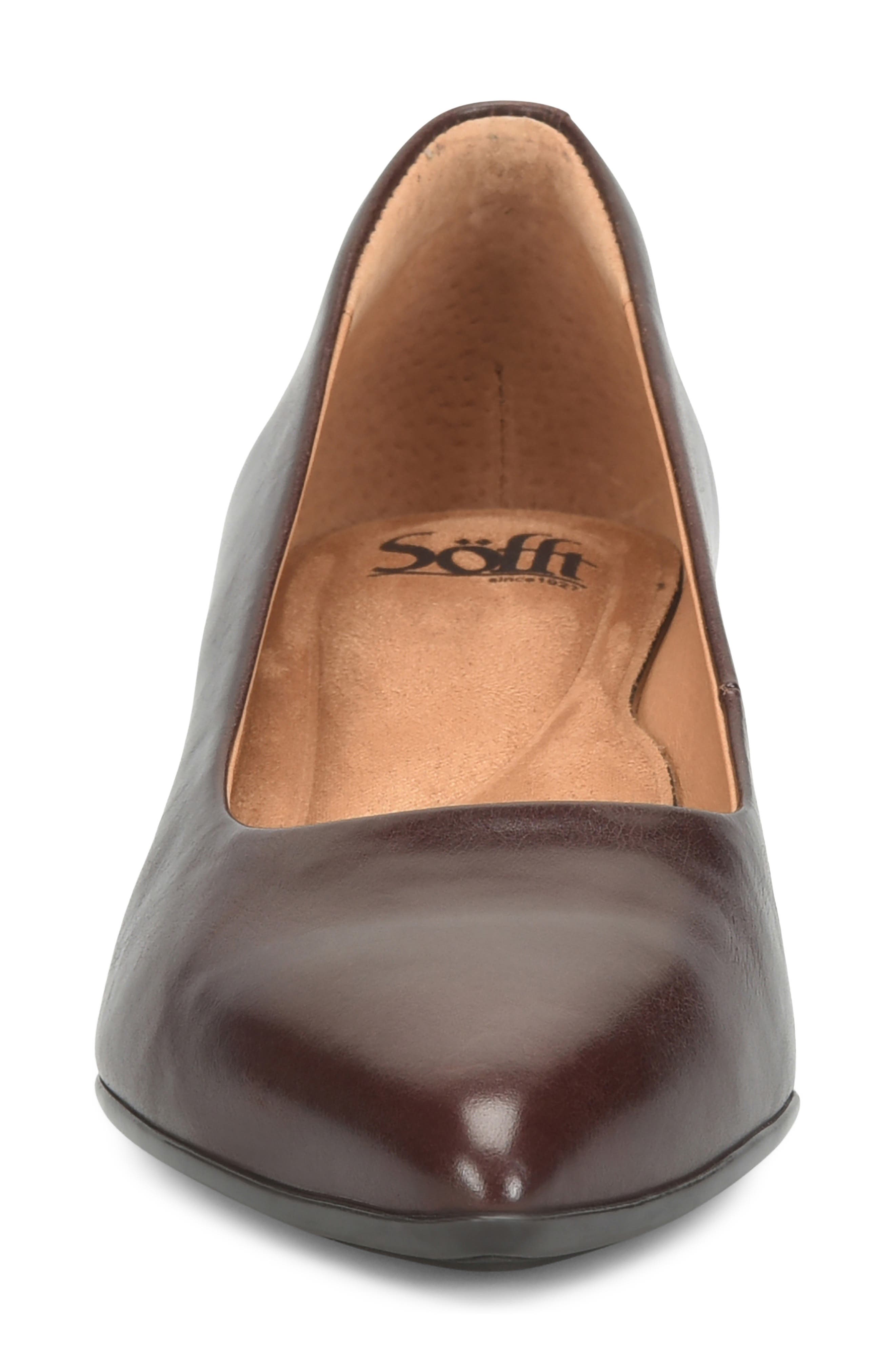 Sandra Pointed Toe Pump, Alternate, color, TOBACCO