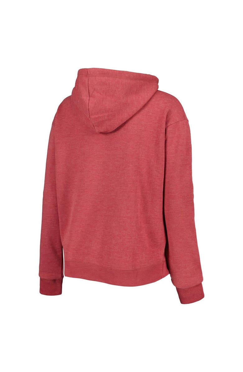 '47 Women's '47 Cardinal Arizona Cardinals Color Rise Kennedy Notch Neck Pullover Hoodie, Alternate, color, Cardinal