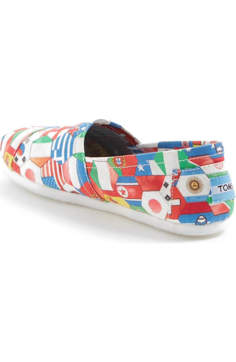 TOMS 'Classic - World Cup' Slip-On, Alternate, color,