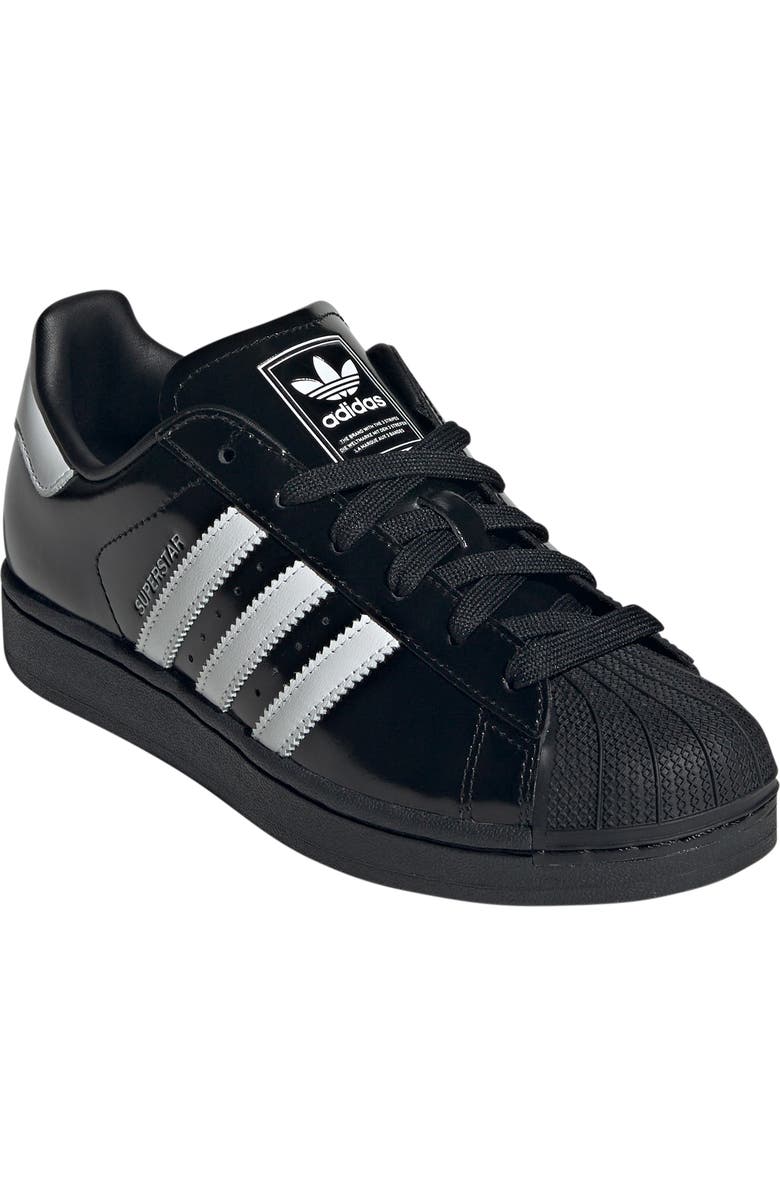 adidas Superstar II Sneaker, Main, color, Cblack/Ftw